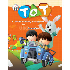 TOT READING & WRITING  COMBINE BOOK SEM 2 UKG